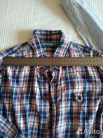 Рубашки для мальчика 140. Цена за все
