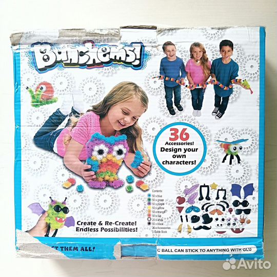 Конструктор Банчемс (Bunchems), б/у