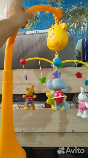 Музыкальная игрушка Карусель Мобиль 