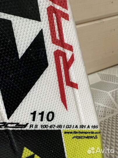 Горные лыжи детские 110 Fischer RC 4 комплект