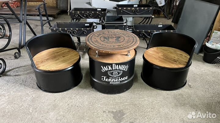 Стол кресло бочка