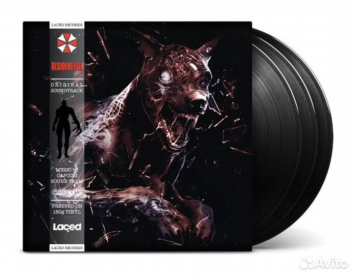 Residen Evil 1996 винил 3xLP Original + Remix