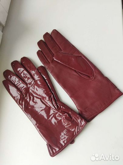 Перчатки женские кожаные 8 размер