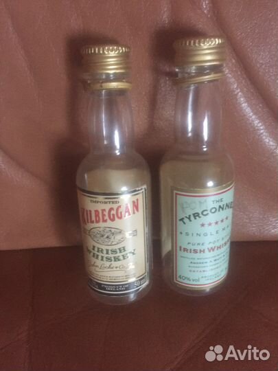 Мини бутылка из под виски 50мл 1995 года