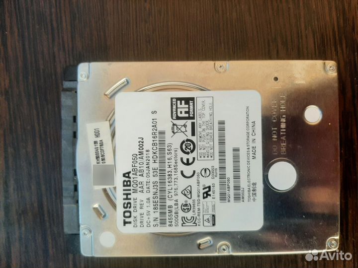 Жесткие диски hdd 2.5 для ноутбука