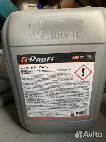Моторное масло G-profi MSH 10W-40