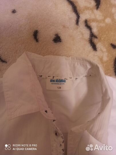 Рубашка белая Acoola р.128