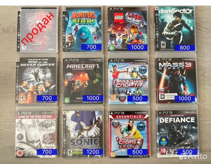 Игры на ps3