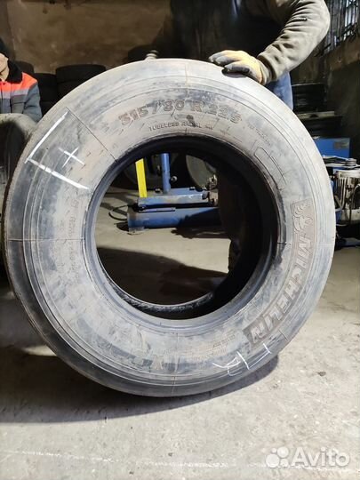 315 80 R22.5 Грузовая шина бу Michelin