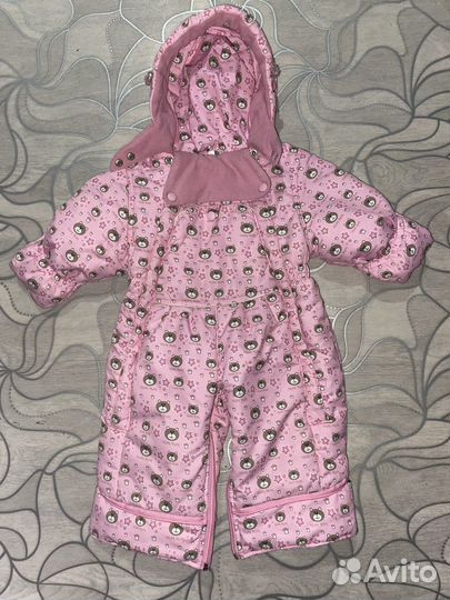 Зимний комбинезон для девочки