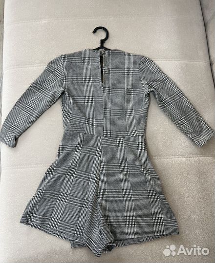 Комбинезон в клетку Bershka