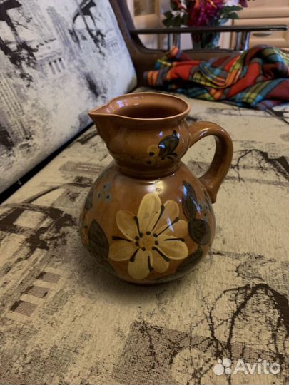 Кувшин глиняная посуда