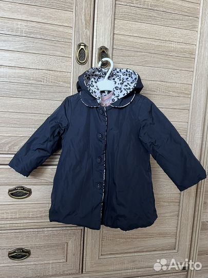 Куртка двусторонняя для девочки Chicco 80