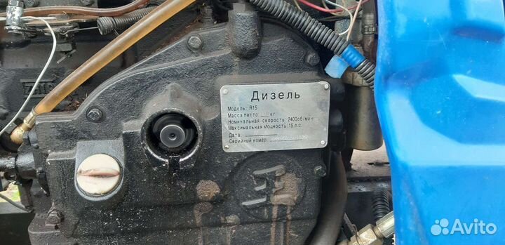 Мини-трактор РУСТРАК Р-15, 2017