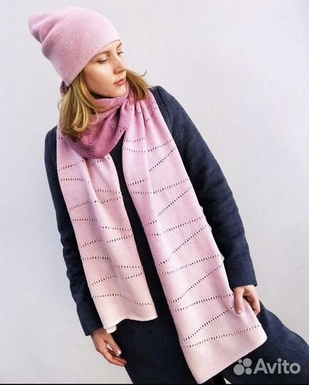 Зимние шапка / шарф