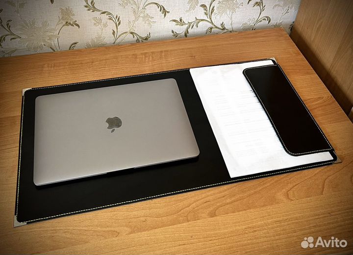 Кожаный бювар