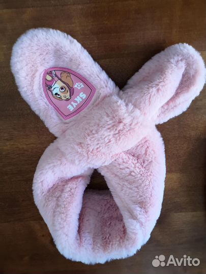 Теплые шапка, шарф и перчатки (Щенячий патруль)