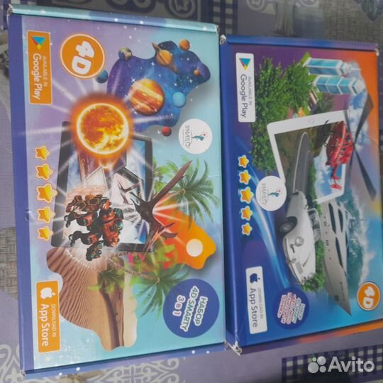 4D карточки для детей