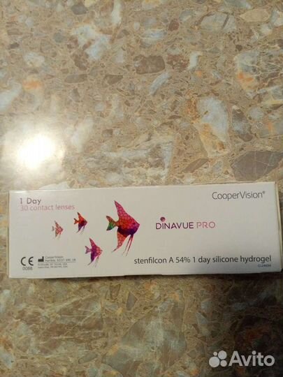 Линзы контактные -0,75