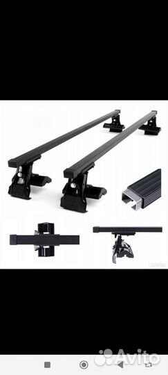 Багажник на крышу volkswagen polo седан