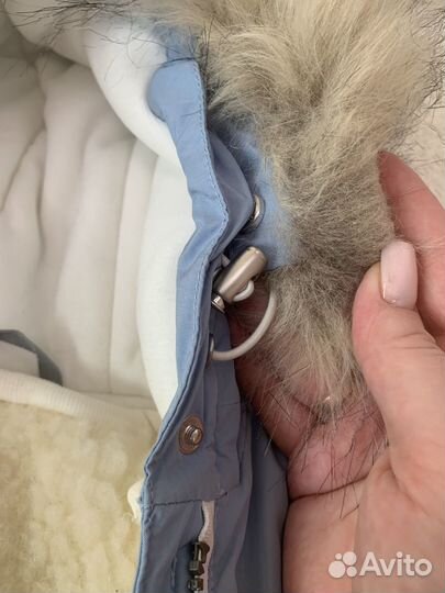 Комбинезон-конверт зимний, демисезонный 68-74