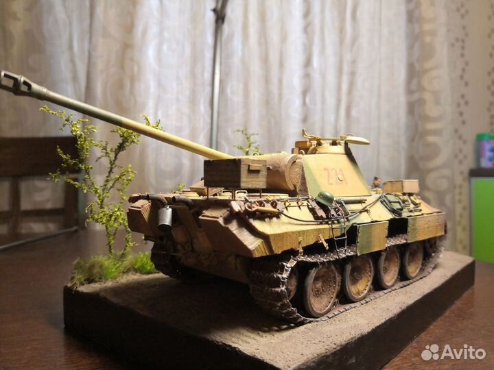 Модель танка Panther A, 1/35