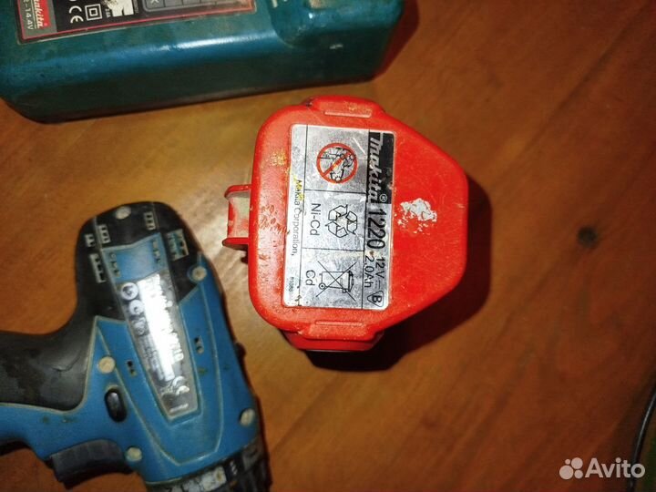 Шуруповерт makita 12v 6172 бу