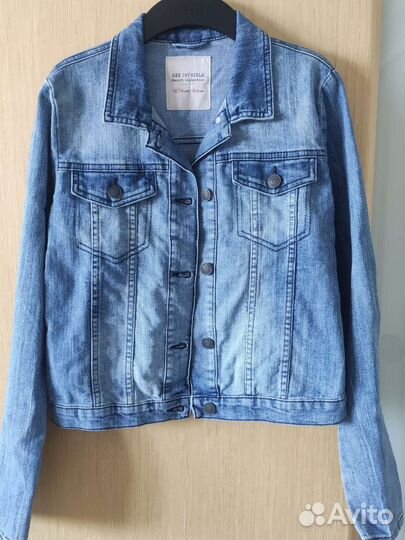 Джинсы и джинсовка на девочку 10/12 лет