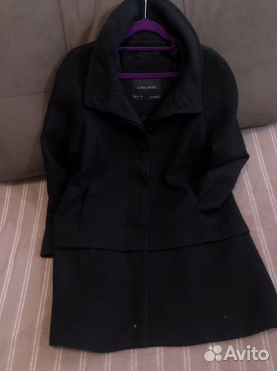Пальто zara basic