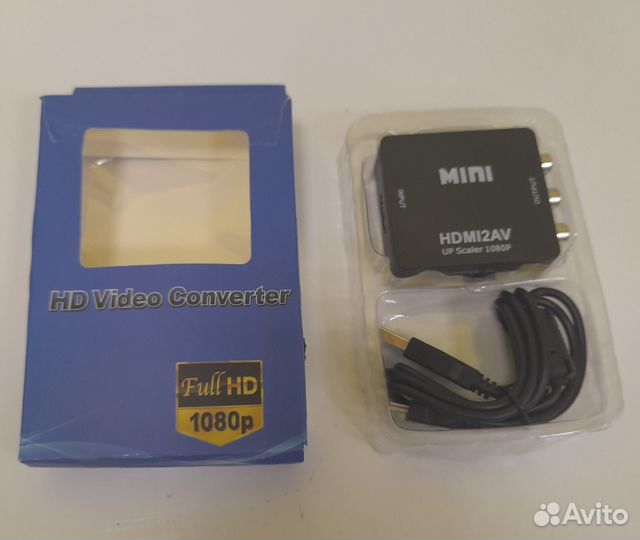 Конвертер hdmi - AV (RCA)