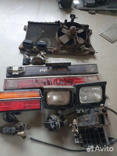 Запчасти для Honda Prelude фары слепые и другое