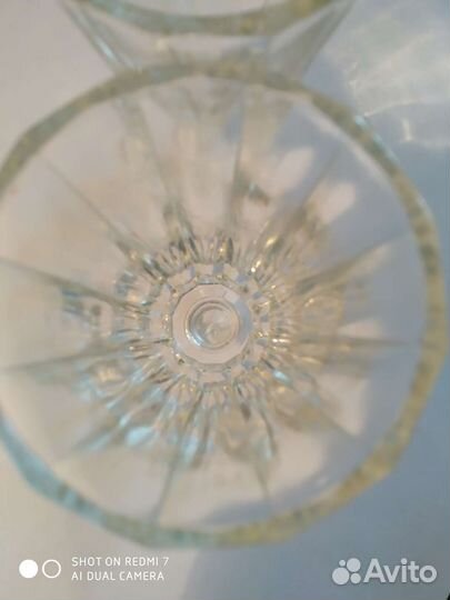 Легендарная граненная рюмка лафитник с клеймом дхз