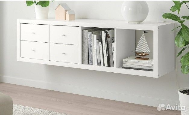 Стеллаж IKEA каллакс 42*147 доставка в РФ