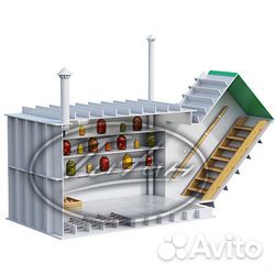 Погреб Титан с боковым входом
