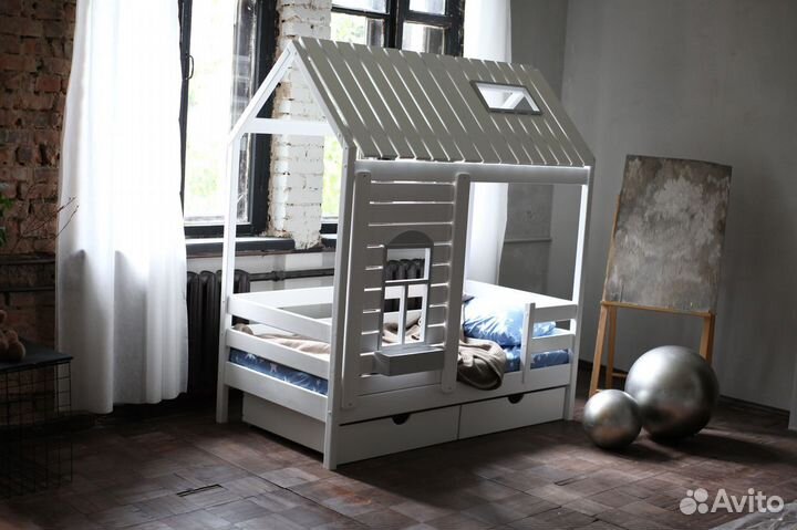 Детская кровать Домик Премиум 180 90