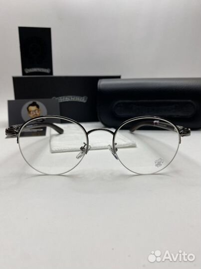 Очки прозрачные Hrome hearts