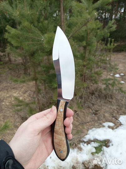 Кухонный нож из кованой стали х12мф