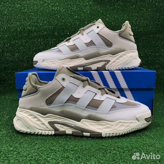 Adidas Niteball Beige&Brown / Кроссовки мужские