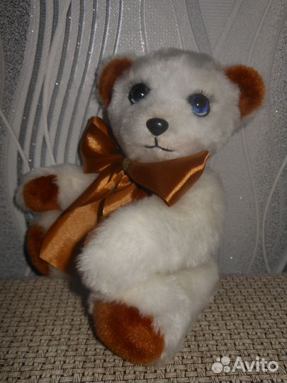 Мишка тедди (мех) ручная работа