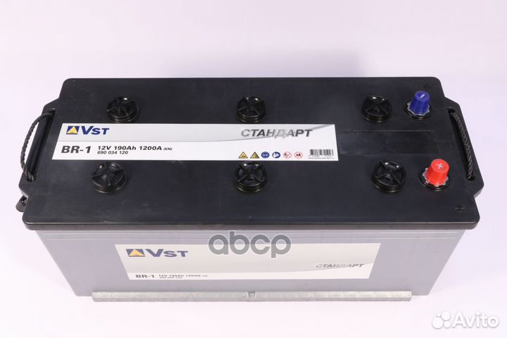 690034120 аккумуляторная батарея 6ст-190 190Ah