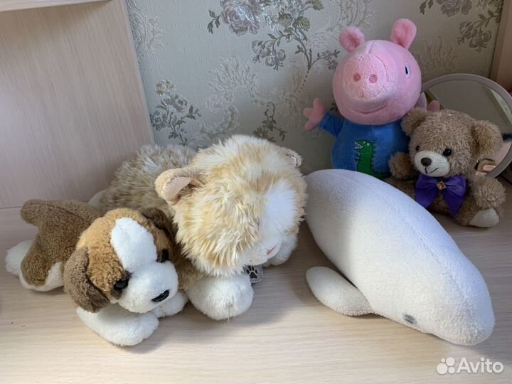 Мягкие игрушки и интерактивные