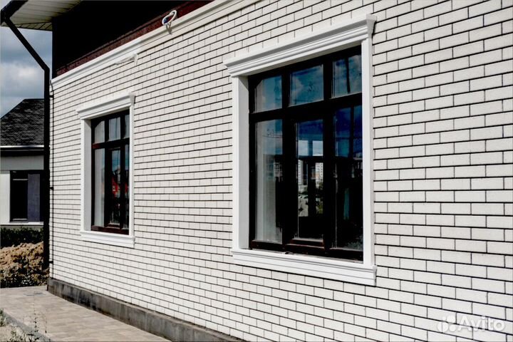 Облицовочный кирпич Белый мрамор