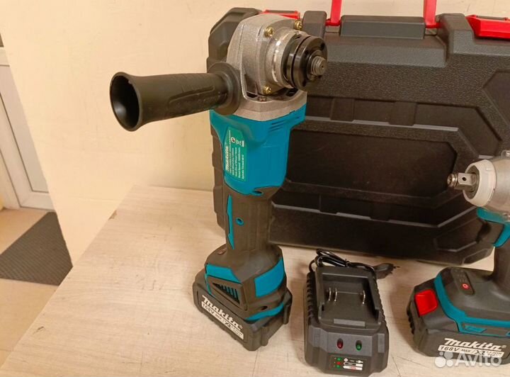 Набор 2в1 Makita Гайковерт и Болгарка
