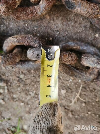 Цепь 8м для строп, паука, крана, лебедки