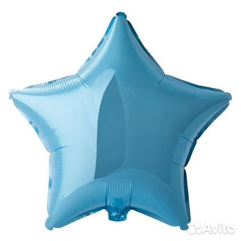 Воздушный шар Звезда Blue пастель Испания