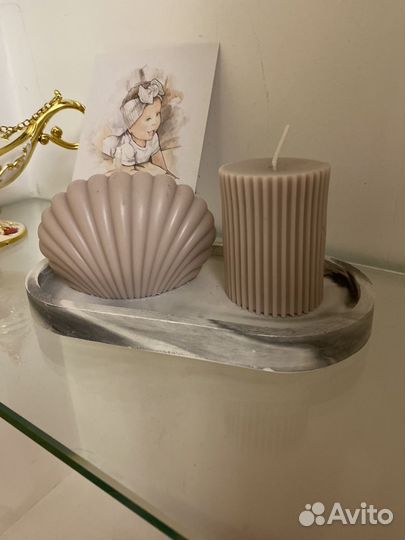 Формовые свечи ручной работы