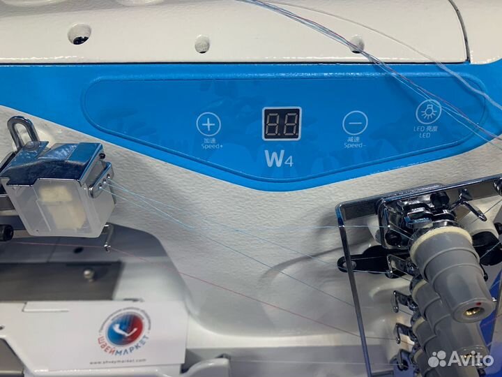 Плоскошовная швейная машина Jack W4-D-01GB