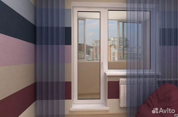 Балконный блок пвх от производителя