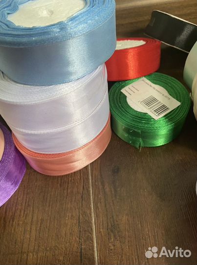 Лента Атласная 25мм x 25 ярд