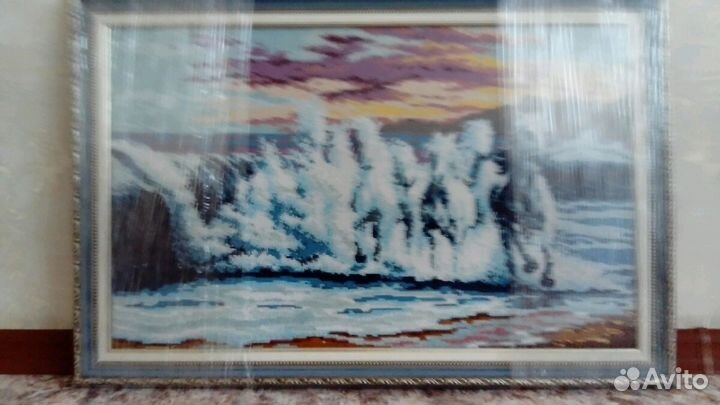 Картина бисером большая 